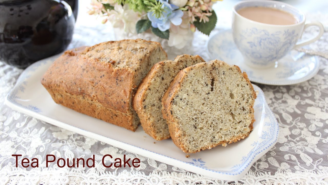 濃厚！大人の紅茶パウンドケーキの作り方　How to make Tea Pound Cake
