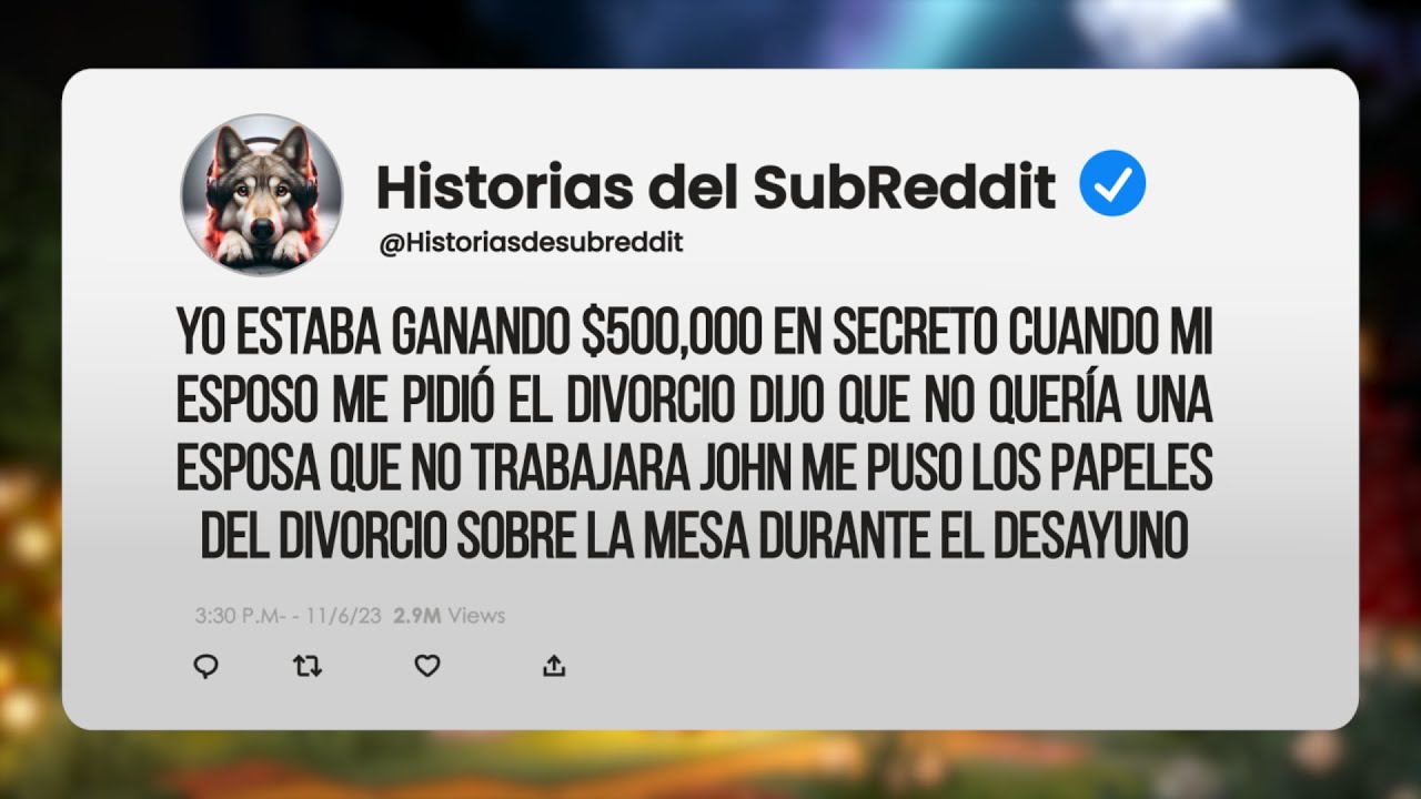 Yo estaba ganando 500.000 dólares en secreto cuando mi esposo me pidió el divorcio. Dijo que no...