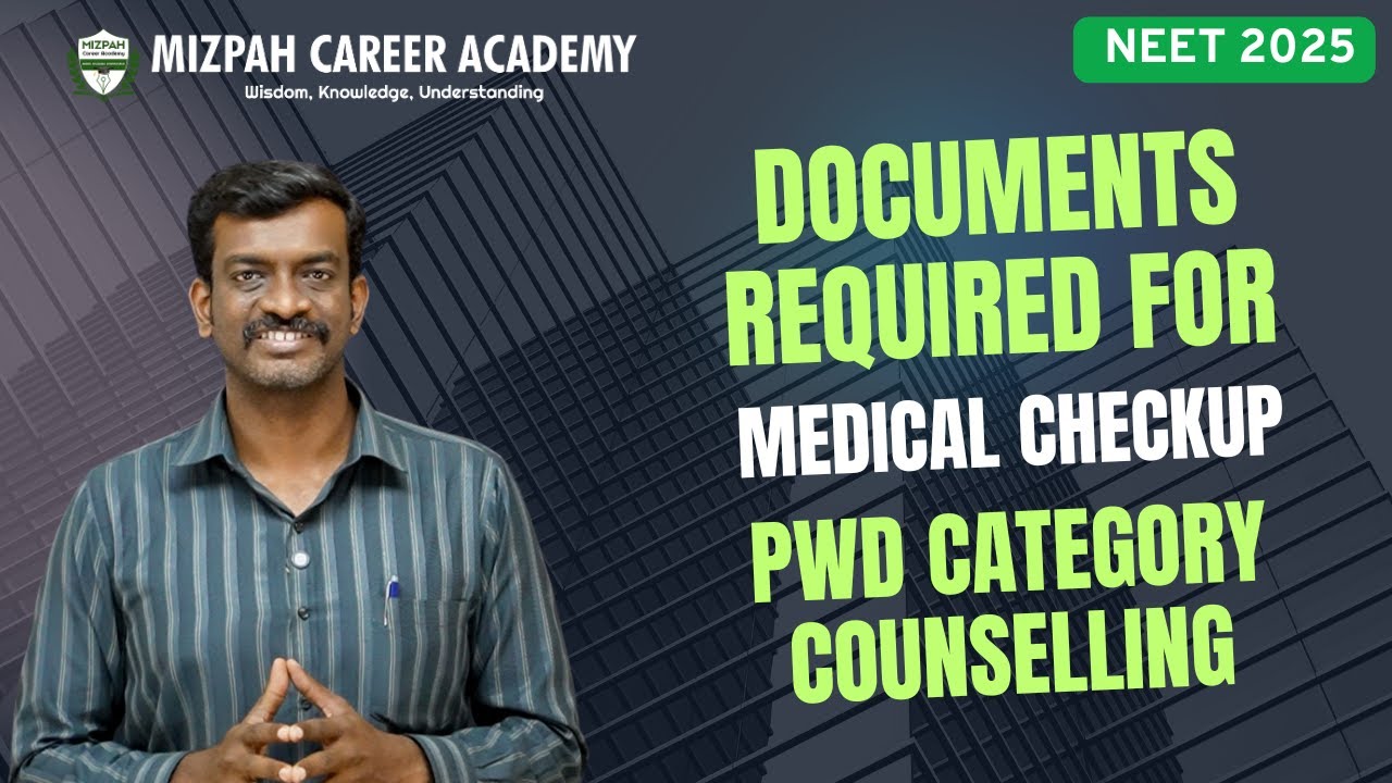 Medical Check Up for Persons with Disability - PWD Medical Checkup 2025 - Documents Required for PWD
