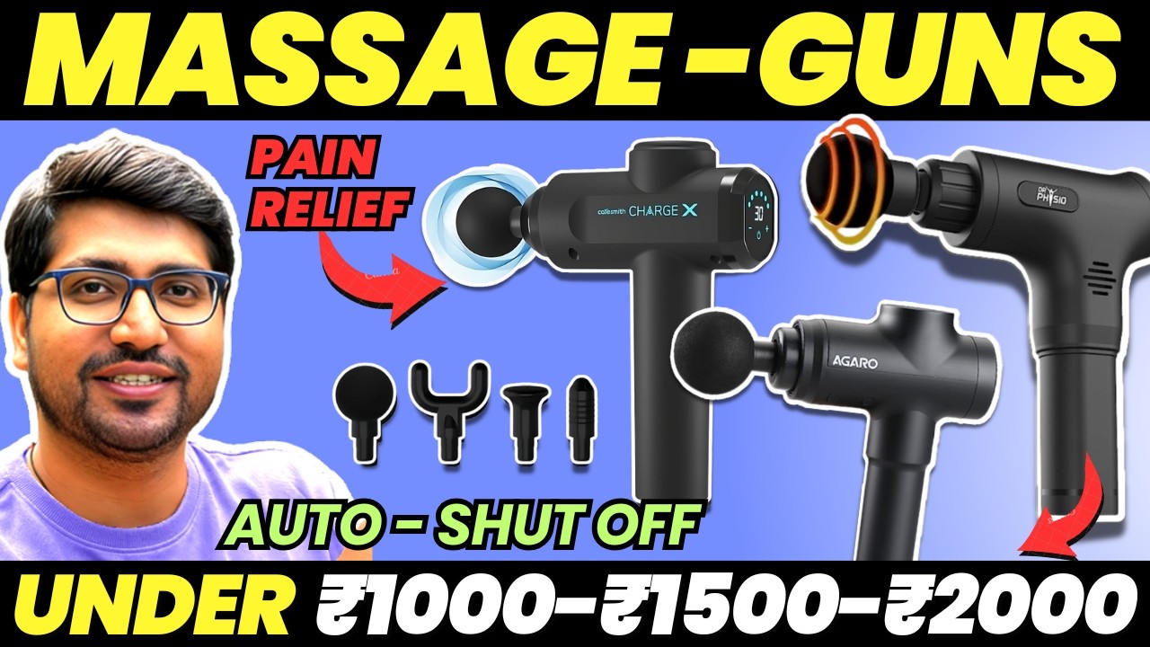 TOP 3🔥Best Massage Gun In India 2026🔥Best Massager Machine in India Under ₹1000 - ₹2000