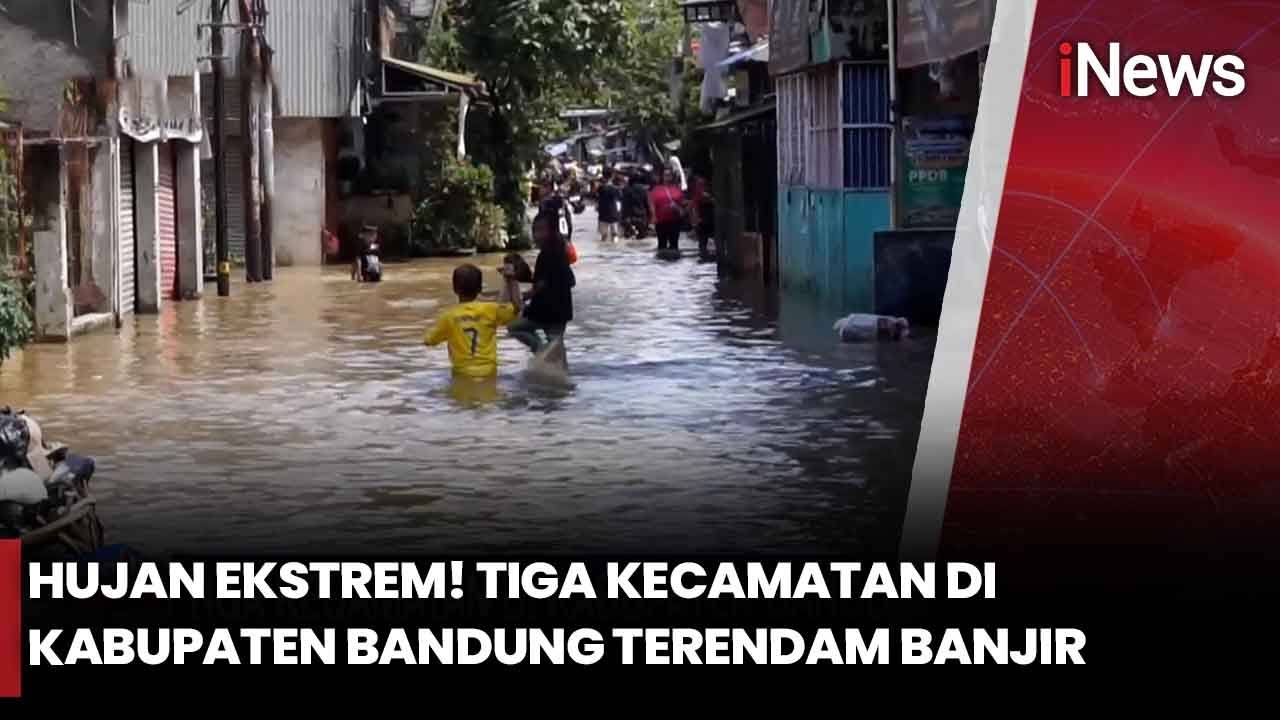 Sungai Citarum Meluap, 3 Kecamatan di Kabupaten Bandung Terendam Banjir | iNews Terkini (5/12)
