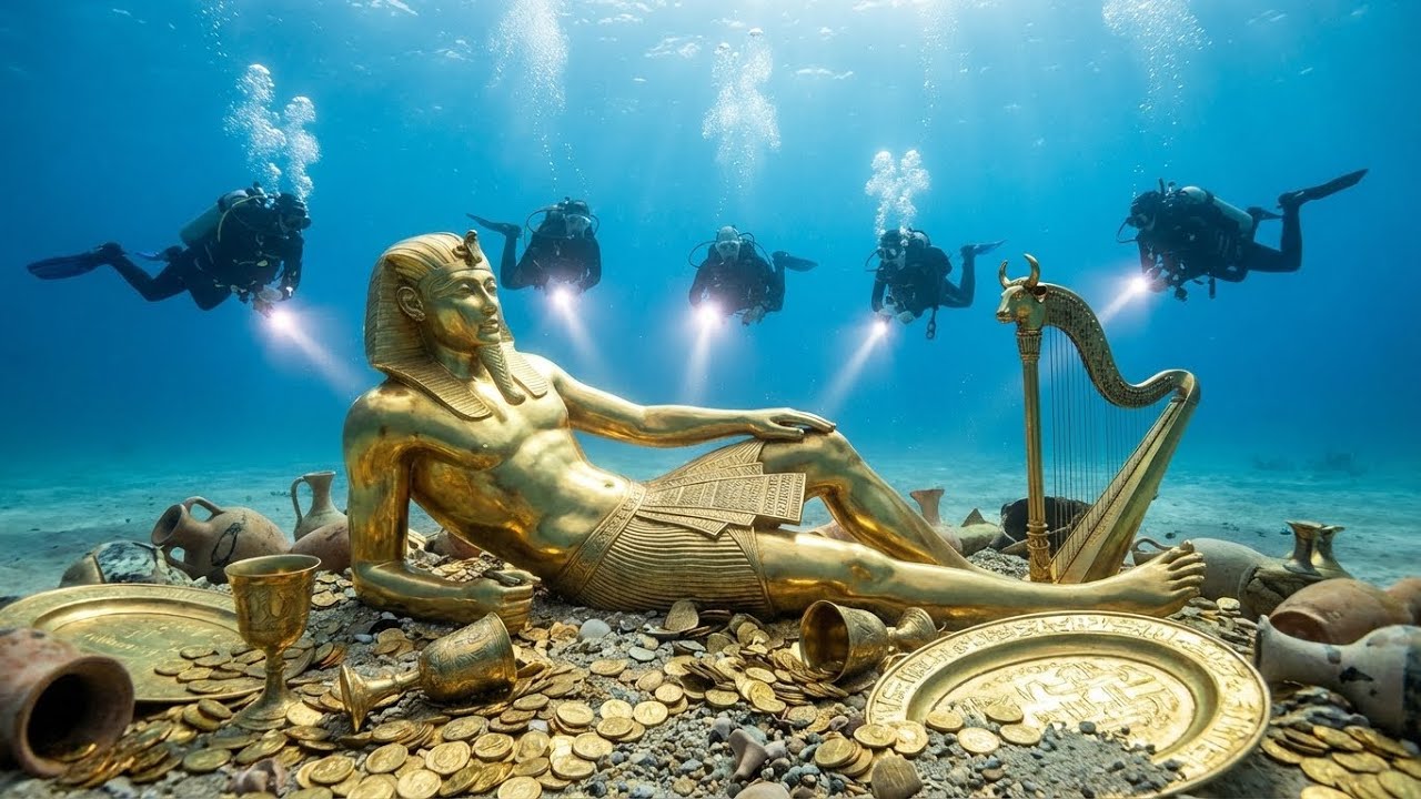Caça ao Tesouro do Palácio Submerso dos Sumérios— Um Mundo Antigo Sob o Mar