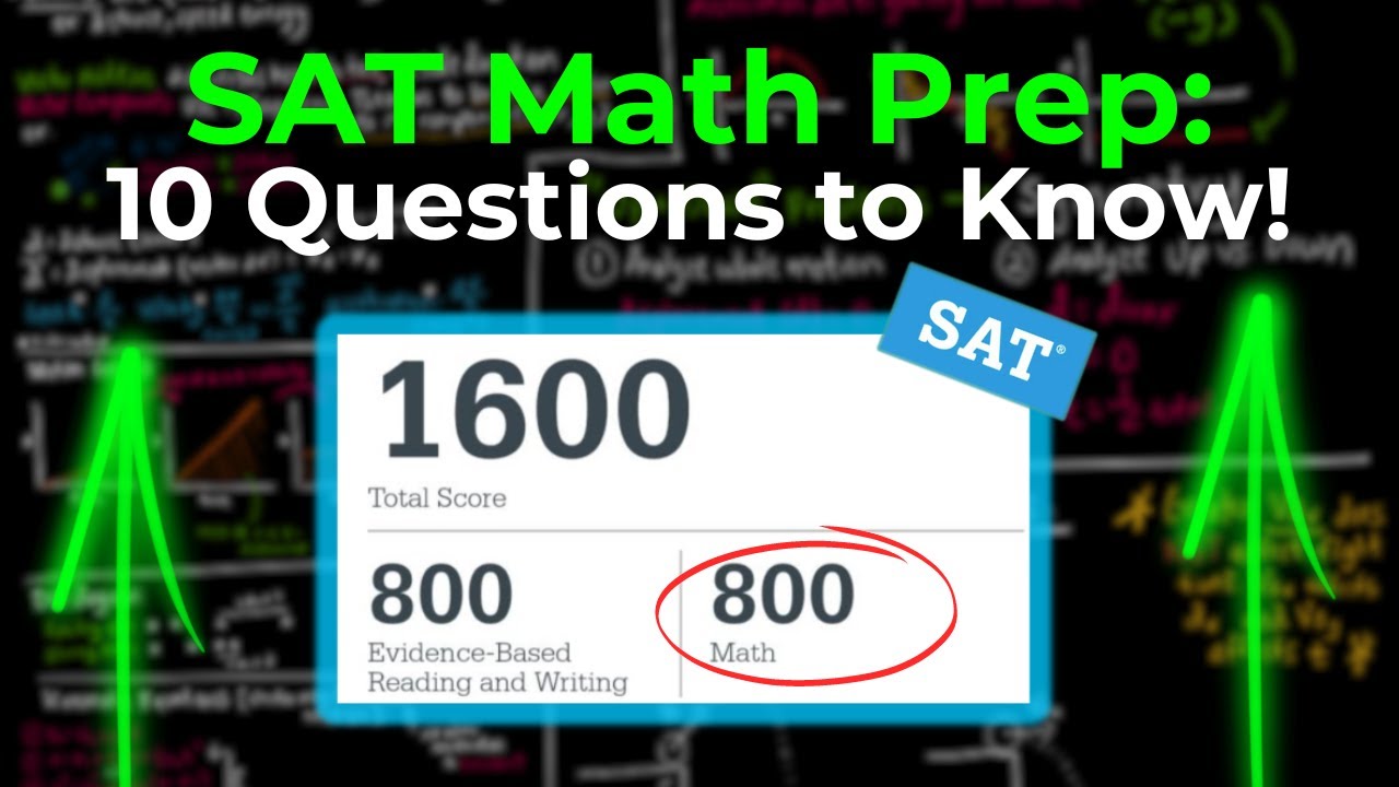 10 Must Know SAT MATH Questions (2024)