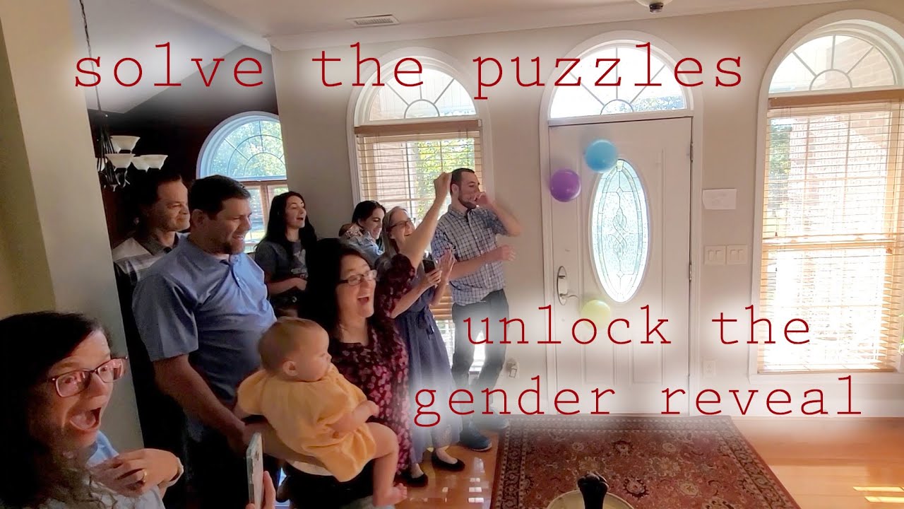 'Escape Room' Gender Reveal Party!!