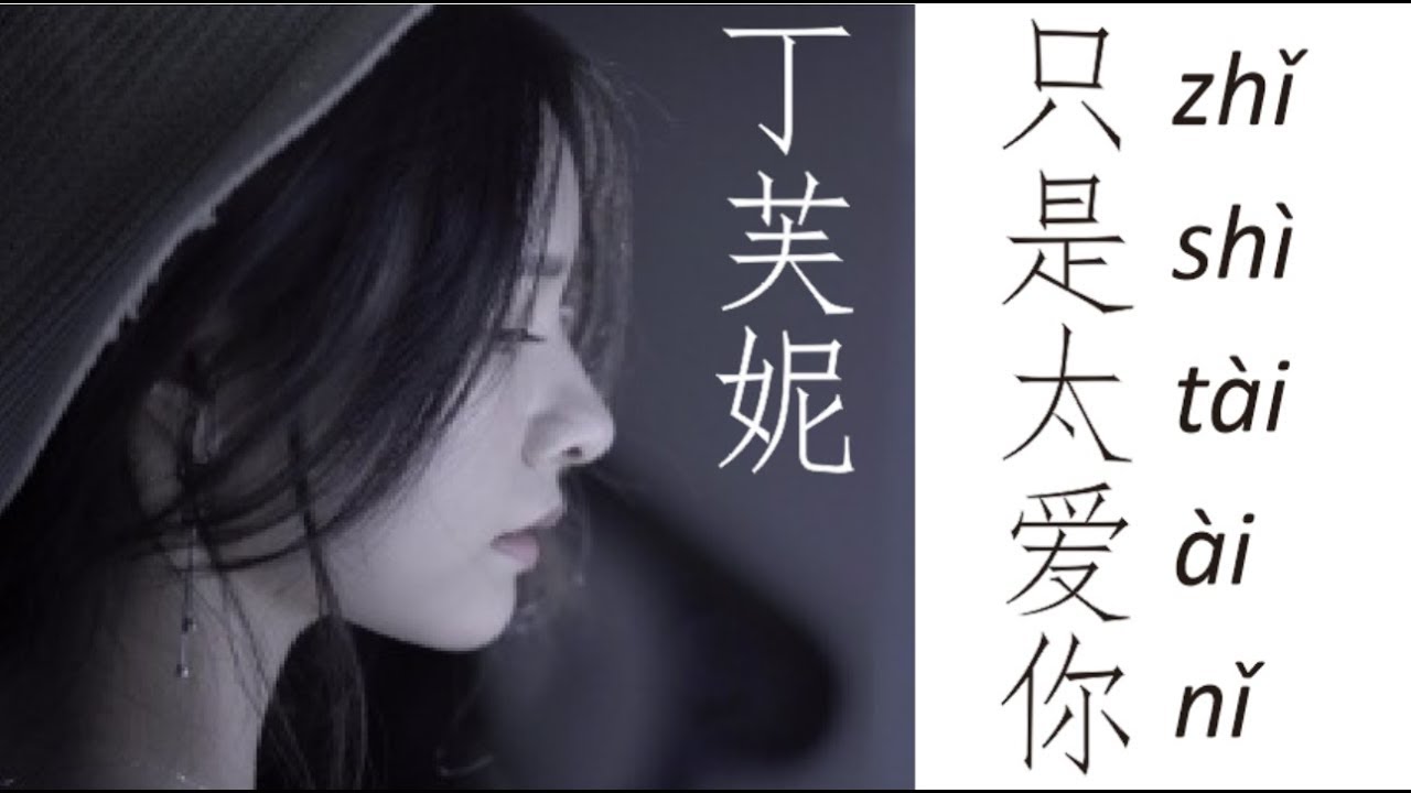 丁芙妮DingFuNi 《只是太爱你》Zhi Shi Tai Ai Ni 歌词版【HD】