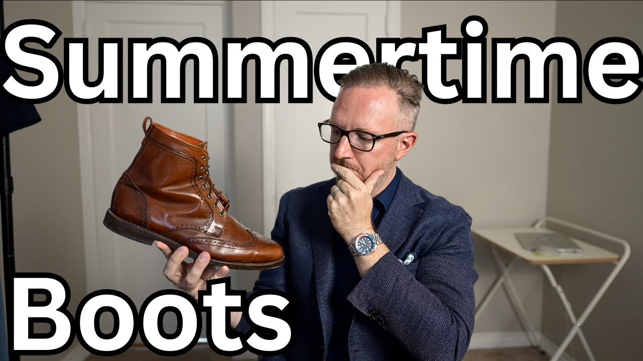 Wearing boots in the summer