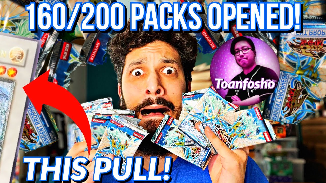 *PULLED 1 of My FAV. CARDS* 200 Ancient Prophecy Booster Pack Opening for Toanfosho! Part like 10?