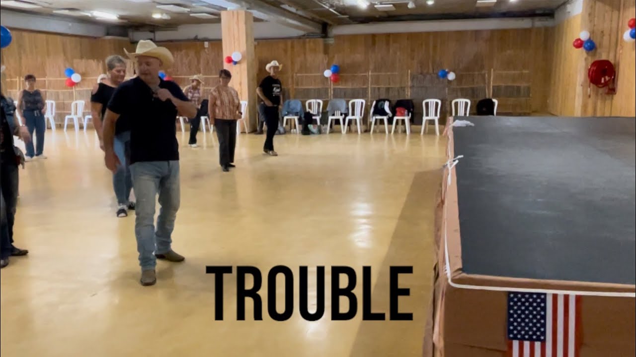 Trouble Line Dance de Rob Fowler (ES)