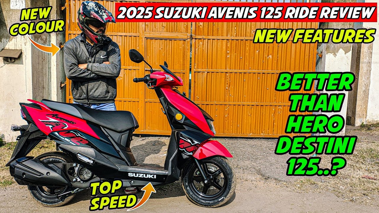 2025 Suzuki Avenis 125 Detailed Ride review|| Mileage test - Better than Hero Destini 125 xtec ?