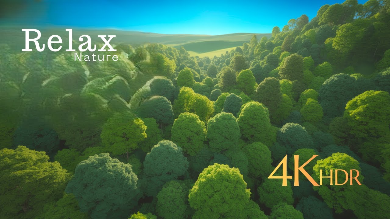 4K Nature Beauty with Soft Piano | Find Calm & Serenity in Nature