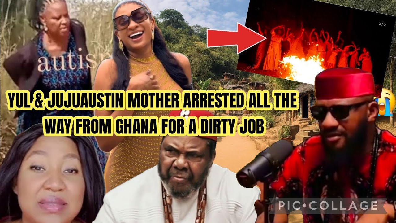 THIS IS BAD NEWS YUL&PAPETE IN T3ARS JUJUAUSTIN MOTHER ARR3STED ALL THE WAY FROM GHANA 4 A DIRTY JOB