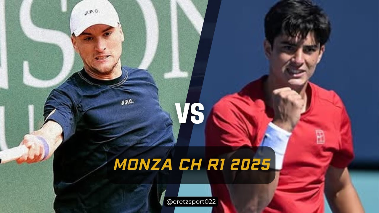 Monza Challenger 2025 R1: Raphael Collignon [1] vs. Federico Cina [WC] Highlights