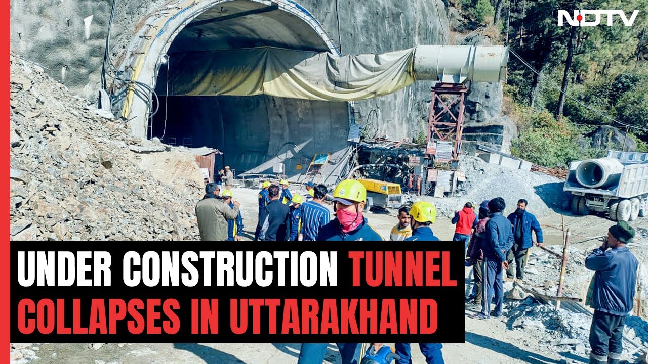 Under-Construction Tunnel Collapses In Uttarakhand, 36 Workers Feared Trapped