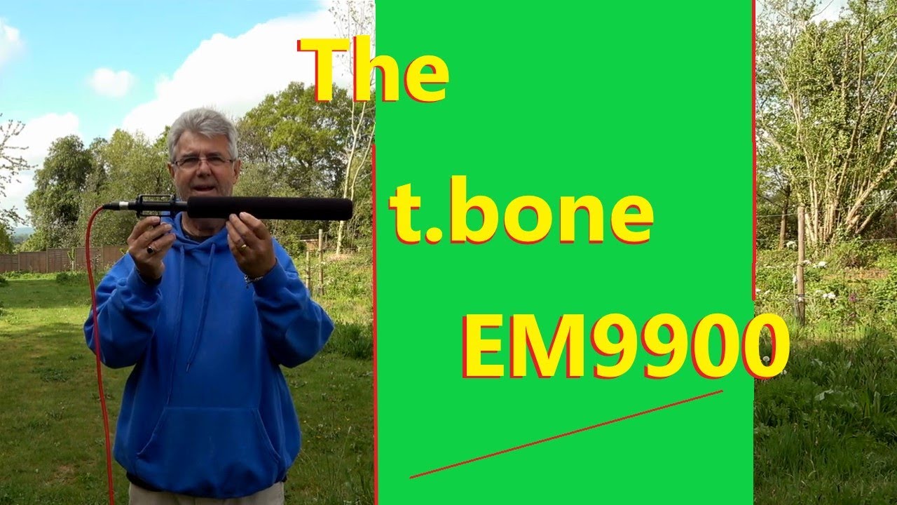 The t.bone EM9900 Shotgun Microphone