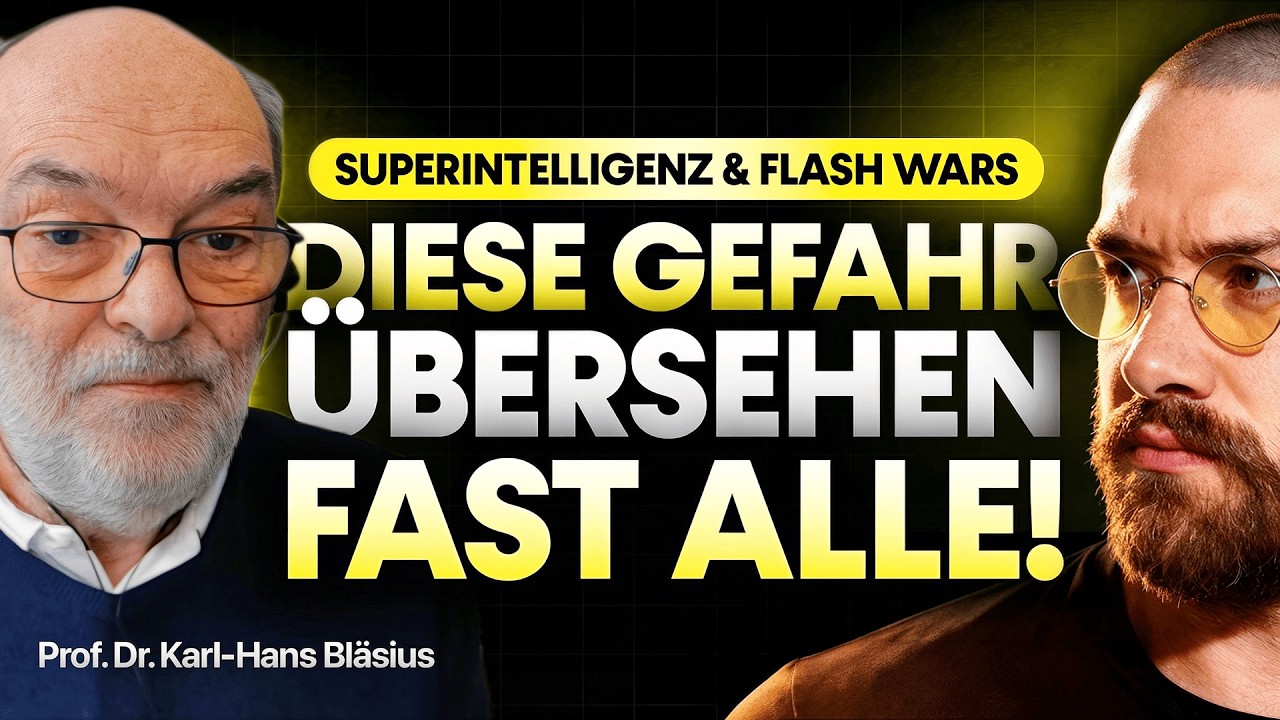 KI-Professor WARNT: „Es wird völlig außer Kontrolle geraten!” (Prof. Dr. Karl-Hans Bläsius)