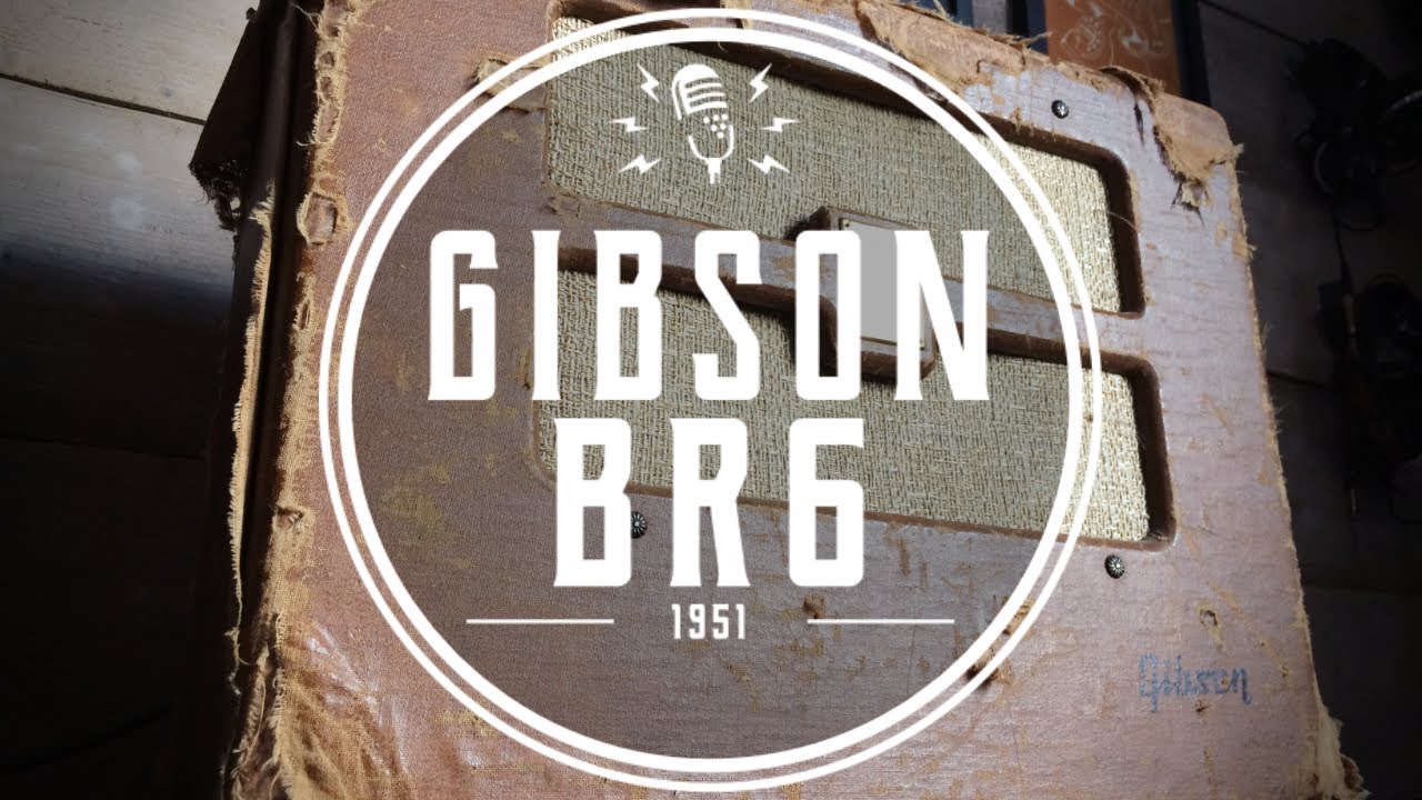 What does a Vintage Gibson amp sound like? Gibson BR6 demo. The Backline Demos (Ep.8)