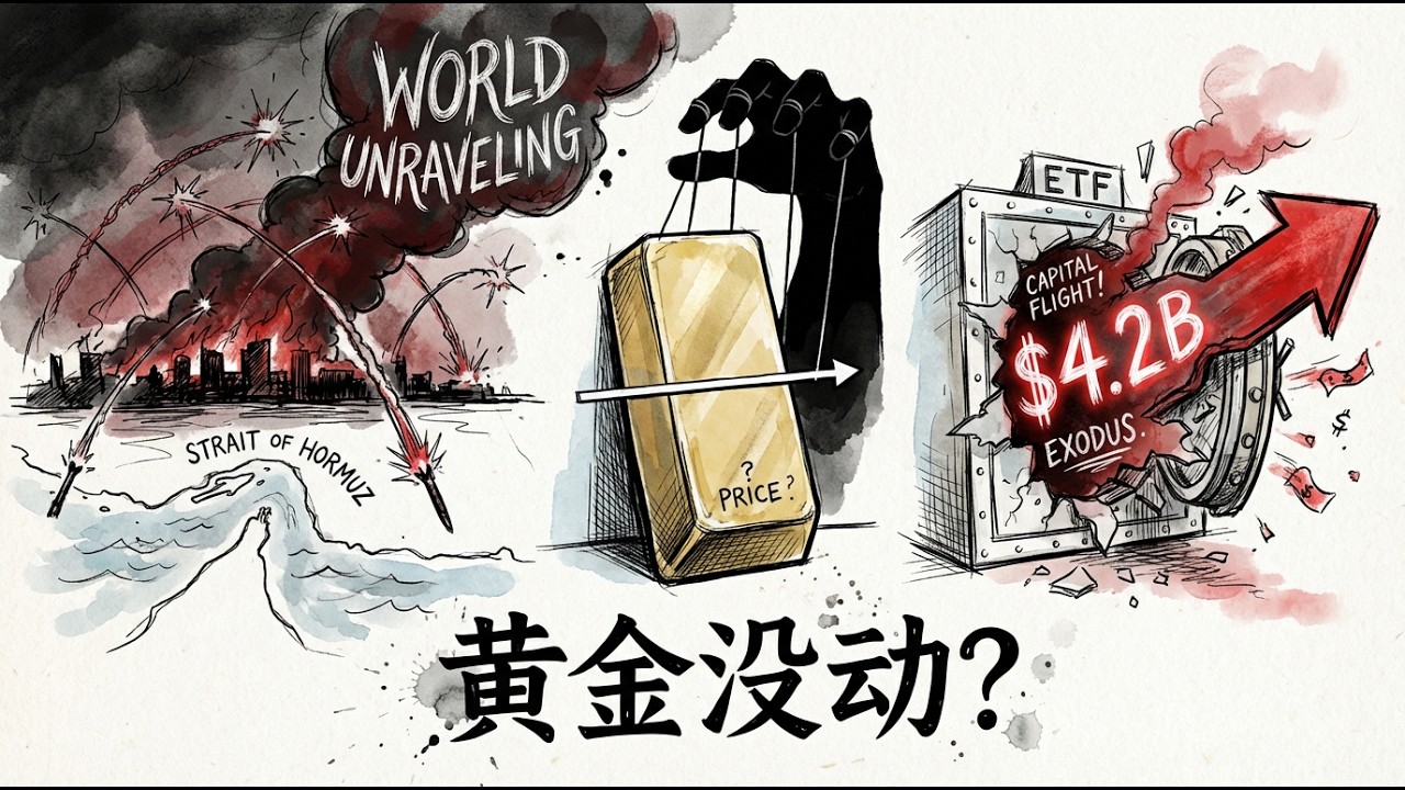 伊朗打得天翻地覆，黃金為什麼紋絲不動？42億美元大逃亡背後的驚天騙局