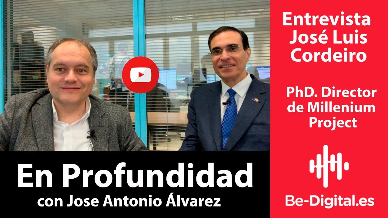 Entrevista con Jose Luis Cordeiro Director de Millenium Project, Ing del MIT, PhD