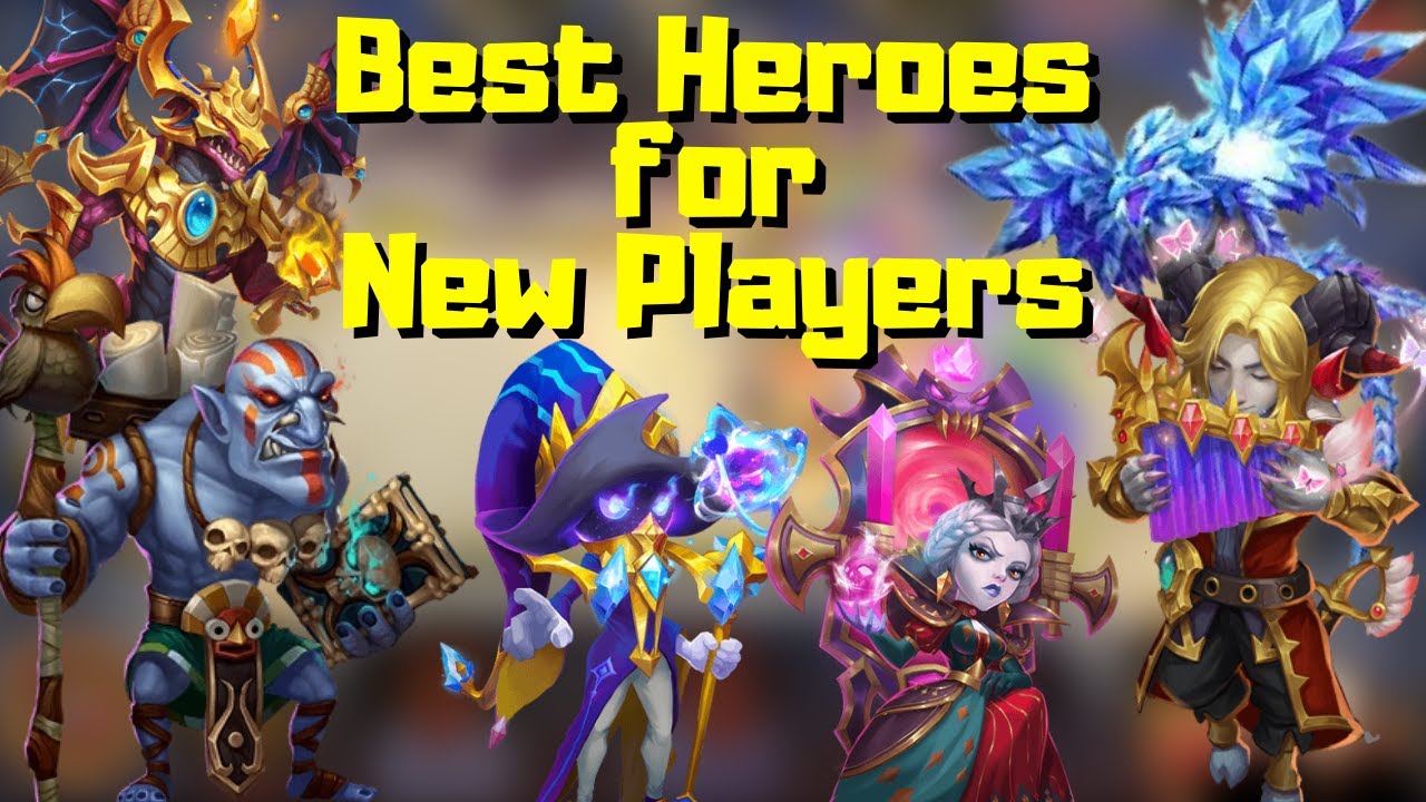 Best Heroes for New Players Part 1 | Castle Clash