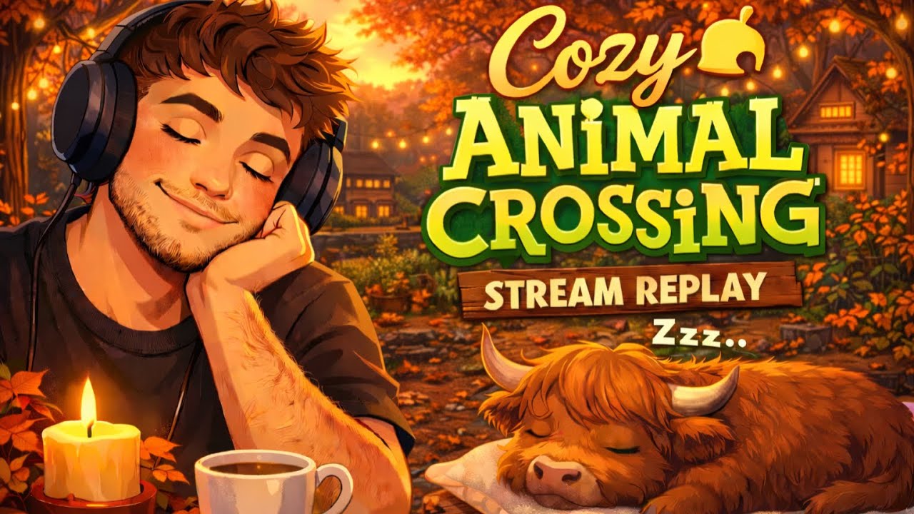 Ruhiger Animal Crossing Stream | Nebenbei schauen & entspannen 🌿 (5 Stunden)