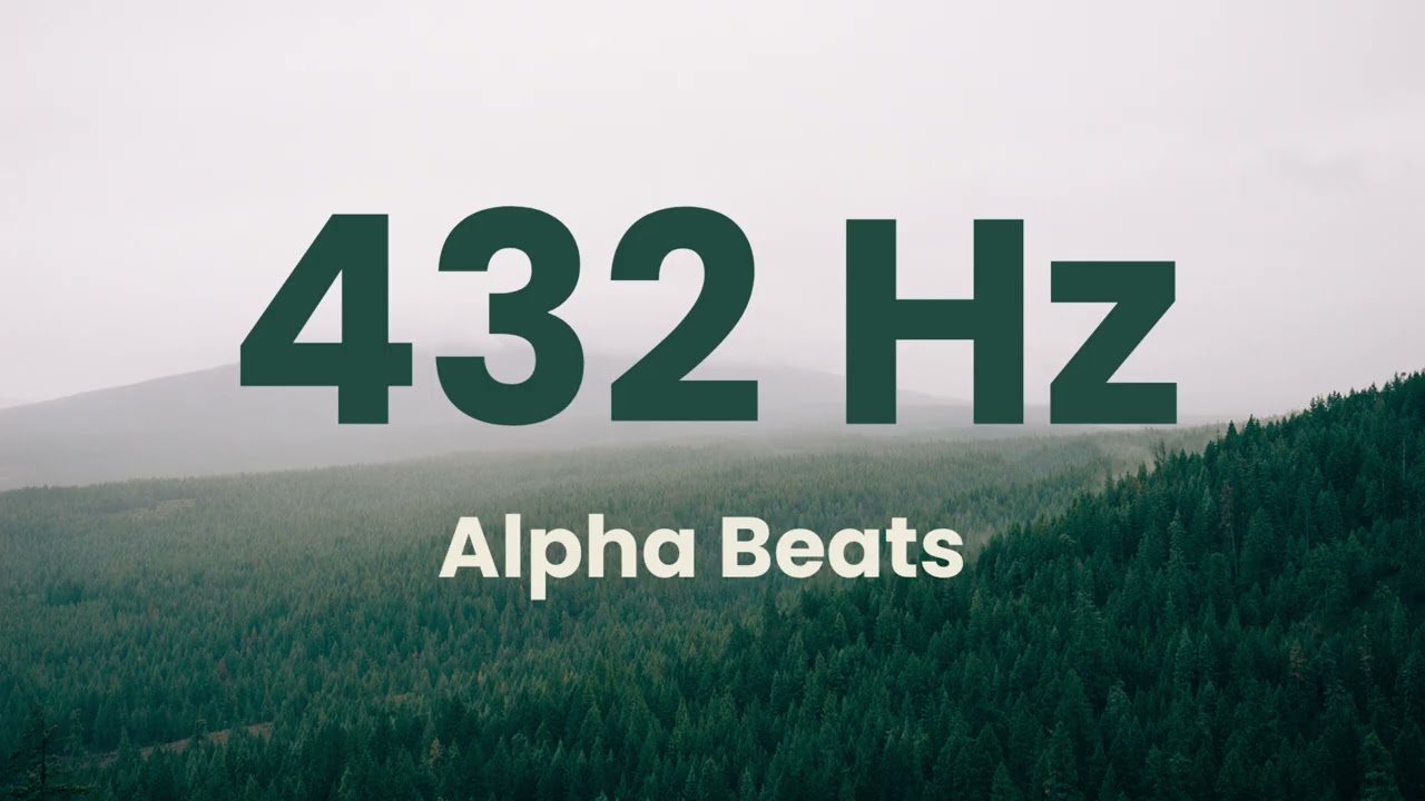 432 Hz Alpha Binaural Beats – Deep Relaxation, Stress Relief & Calm Focus