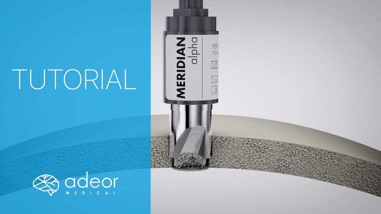 Tutorial - Meridian Alpha Single-Use Cranial Perforator