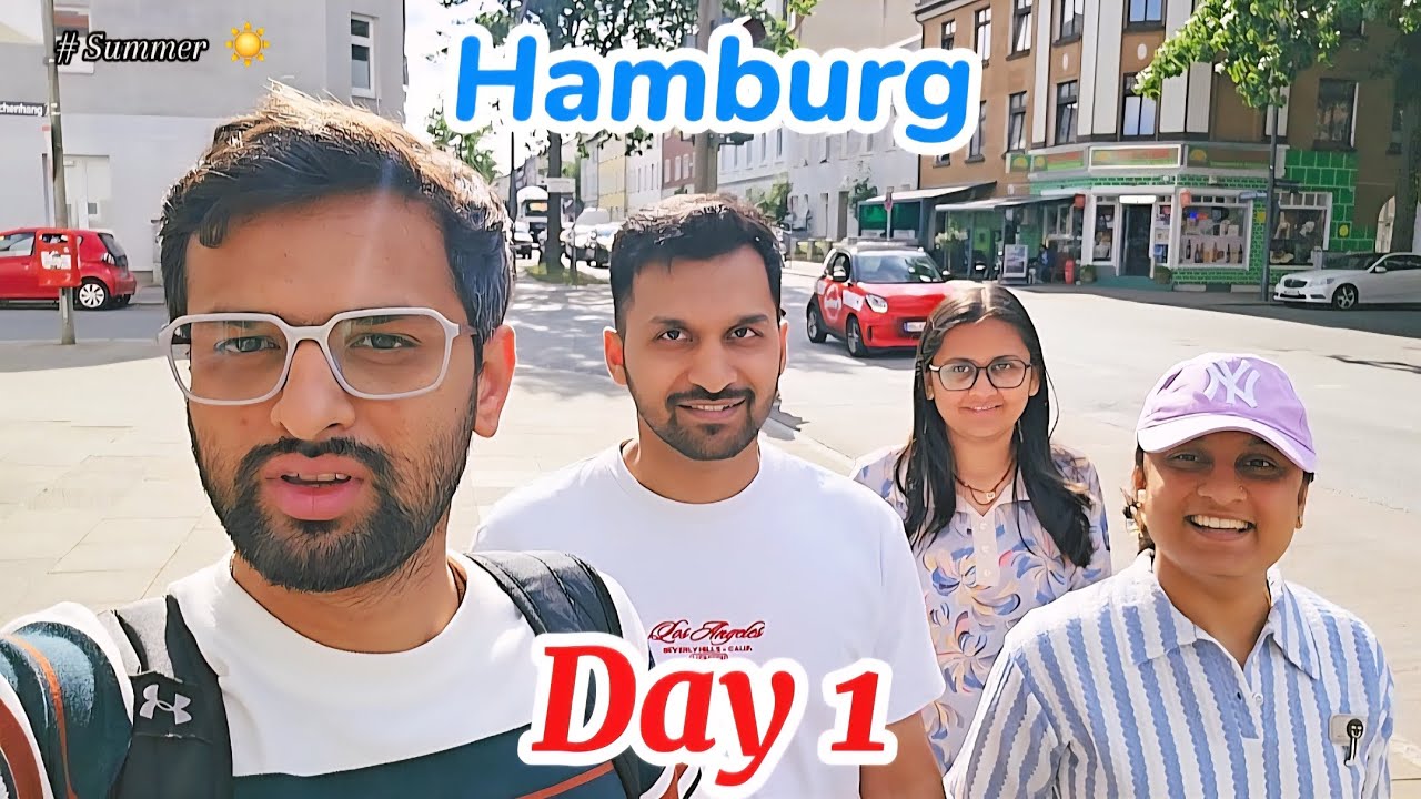 Hamburg Day 1 Gujarati Vlog | Elbphilharmonie (Harmony Building), HafenCity & Scenic View