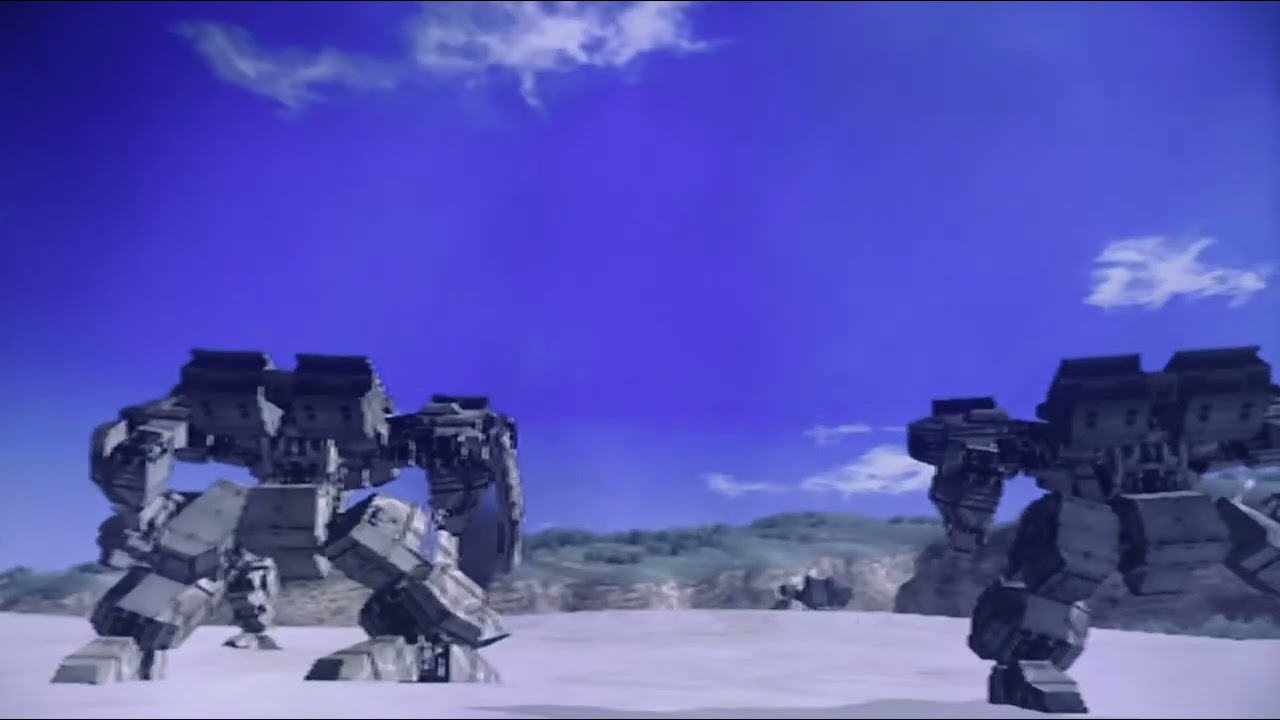 Front Mission 4 PlayStation 2, U.C.S. VS E.C. Troops Best Cutscene