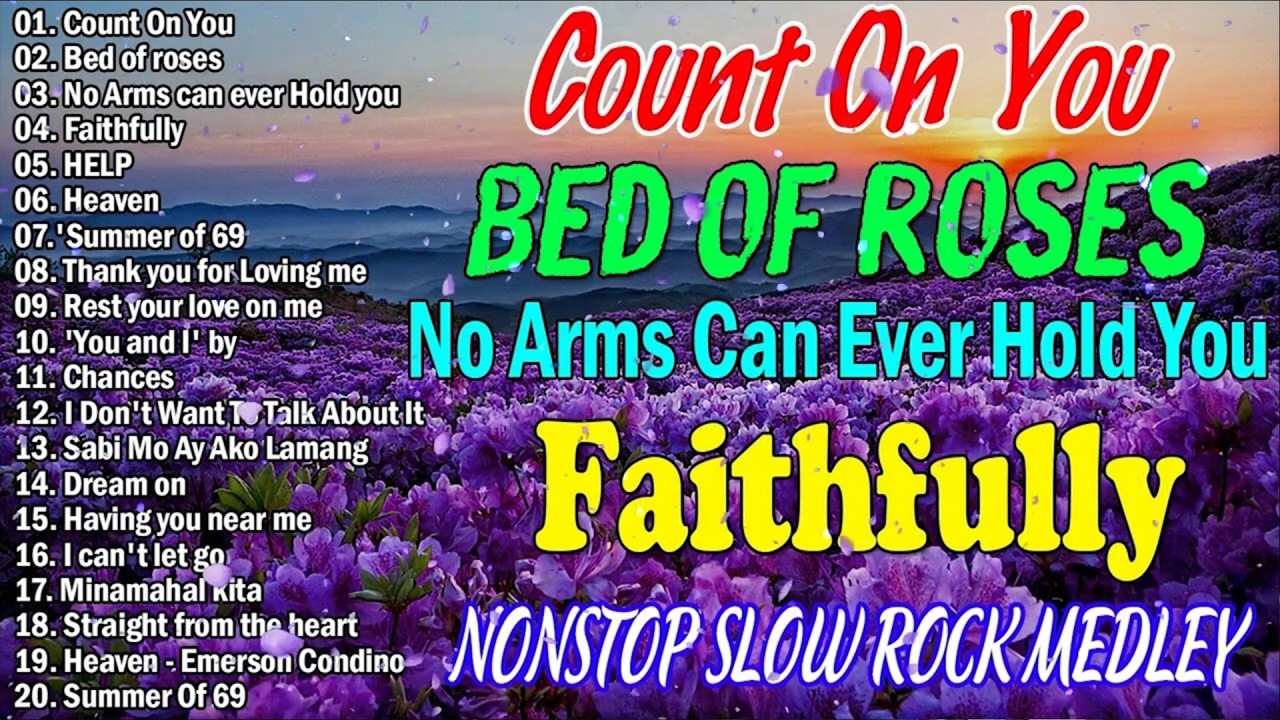 Nonstop Slow Rock Medley 💕💕 Best Lumang Tugtugin 💖💖 Emerson Condino Nonstop Collection 2023