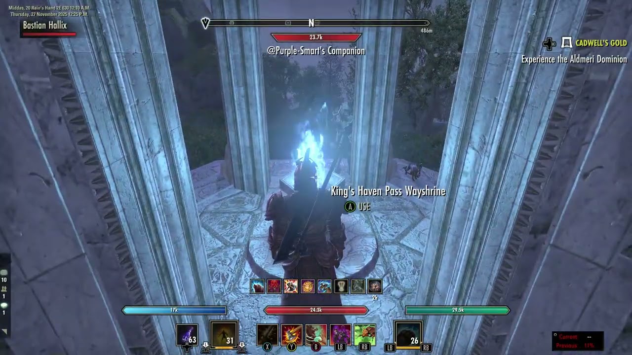 Daedric War Celebration 2025 - Summerset - Abyssal Geyser Night Time