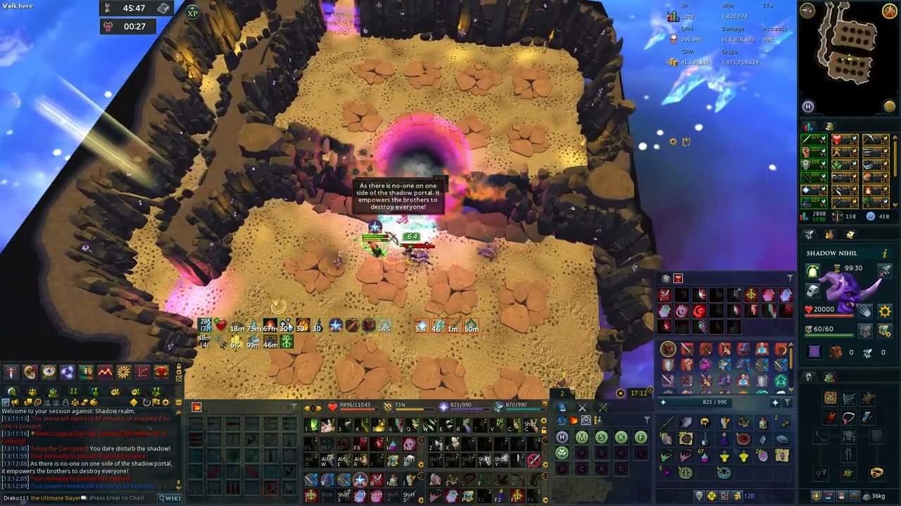 [0:56.4] - Ranged ROTS solo - Chins and BOLG