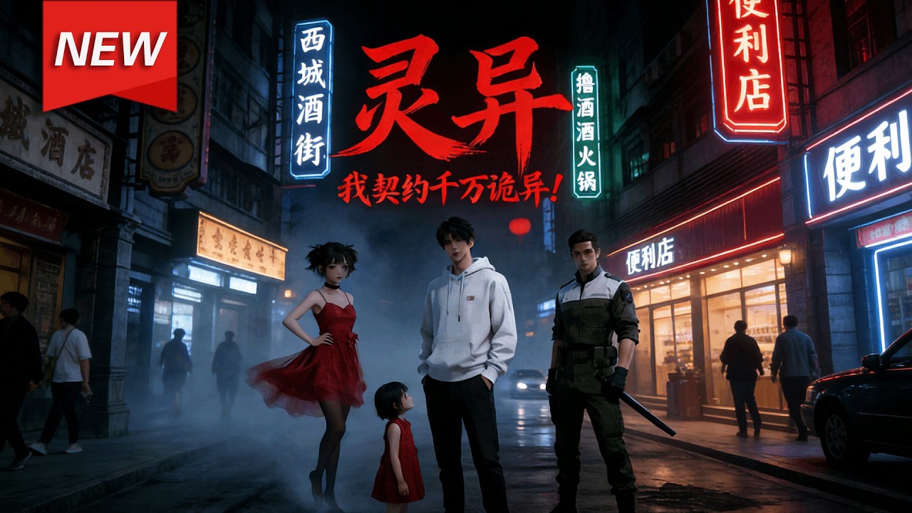MULTISUB📢新番上线《灵异：我契约千万诡异！》第1~61集丨顾尘契约千万诡异，但其中总是有些不安分的家伙... #漫剧 #破晓动漫社