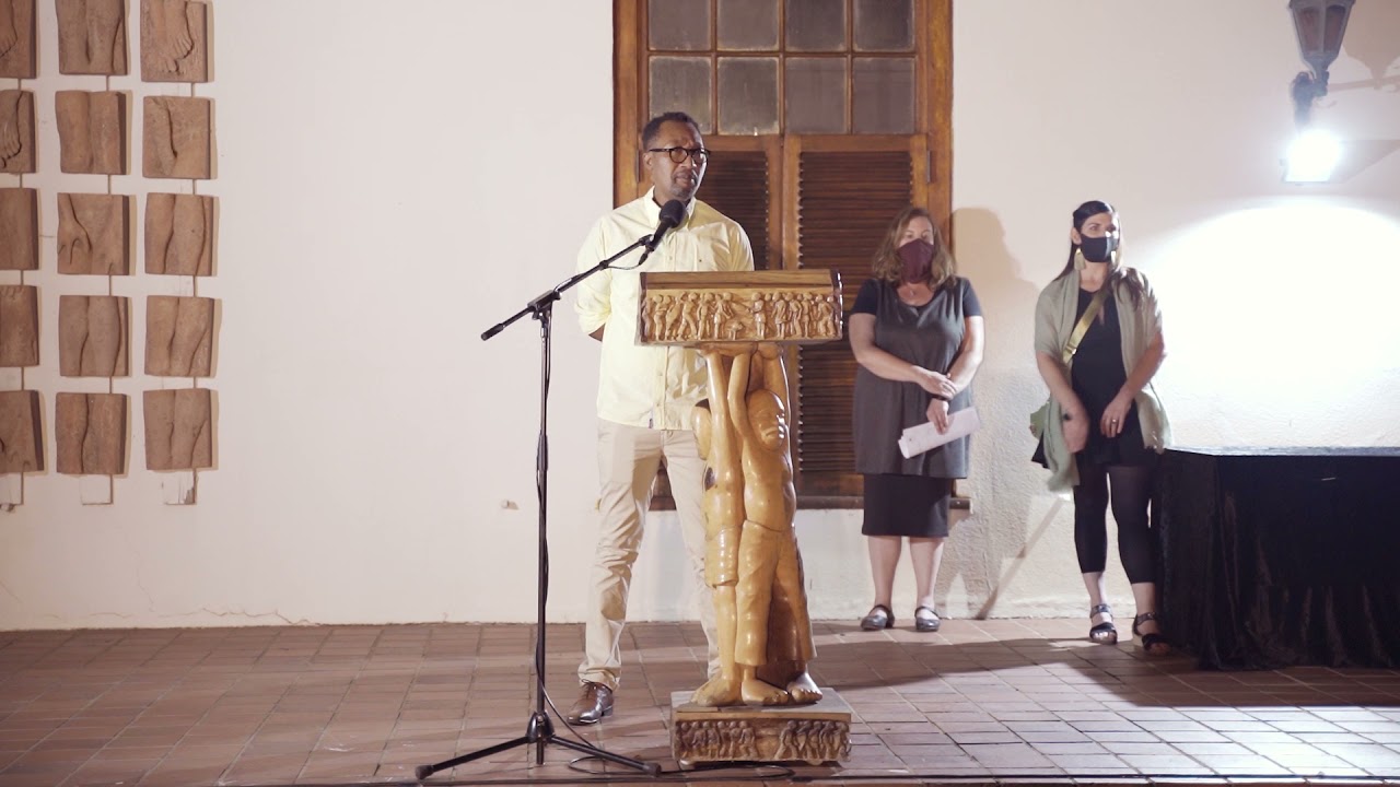 Opening event of TIRO YA DIATLA: New Acquisitions of the Art Bank of South Africa exhibition