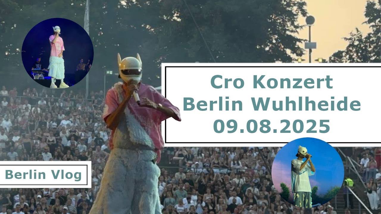 Cro Konzert Berlin Wuhlheide 09.08.25 Cronicles Open Air Tour