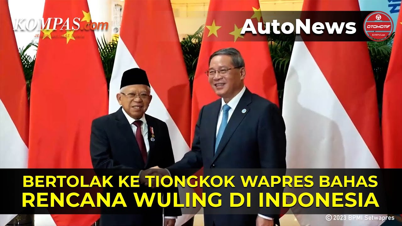Wapres Ma&rsquo;ruf Amin Pastikan Rencana Pengembangan Pabrik Wuling