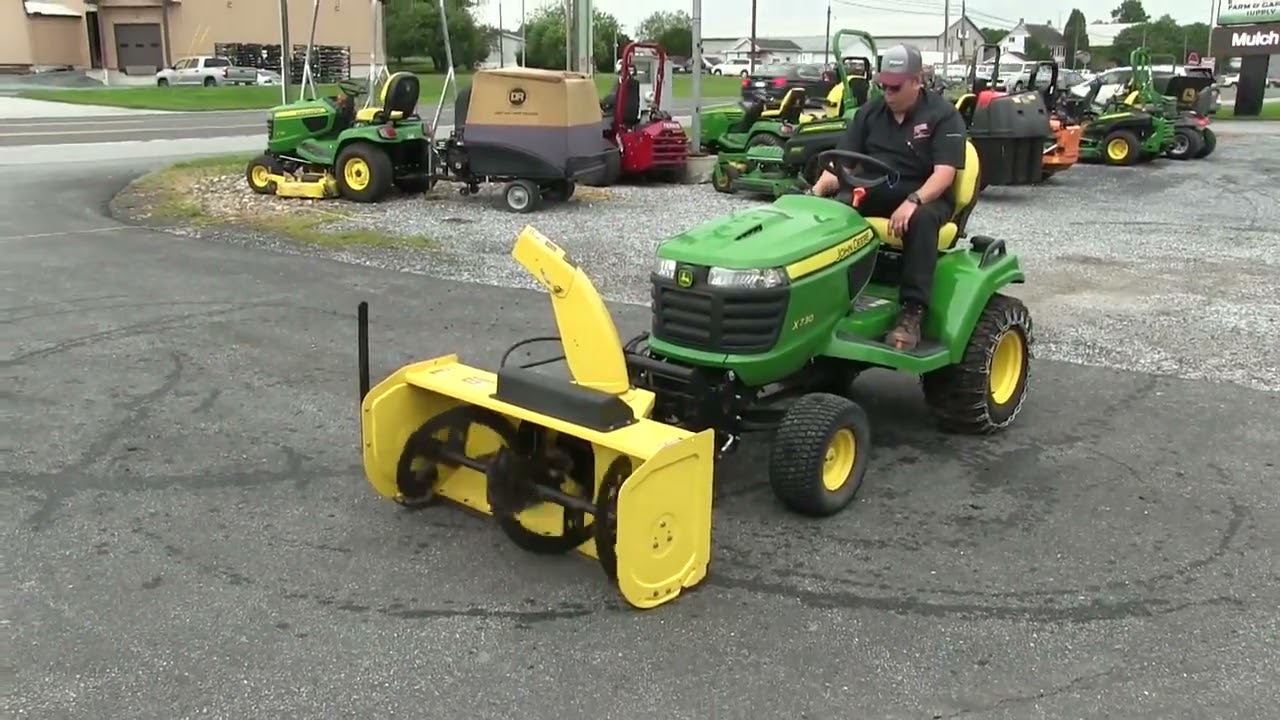 2016 JOHN DEERE X730 For Sale
