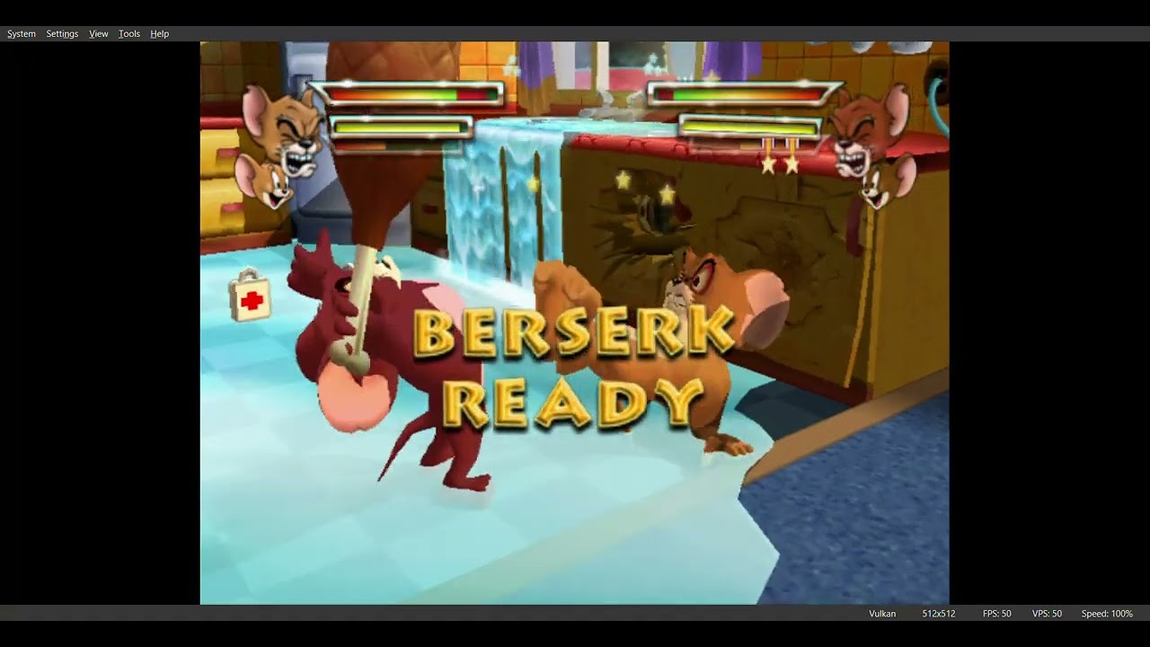 Tom & Jerry's War of the Whisker Jerry and Monster Jerry vs Jerry and Monster Jerry