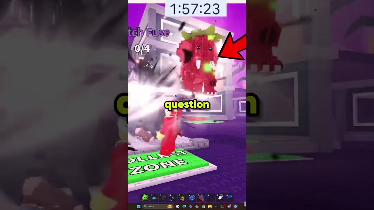 Клубничный слон из Witch Fuse Machine??
