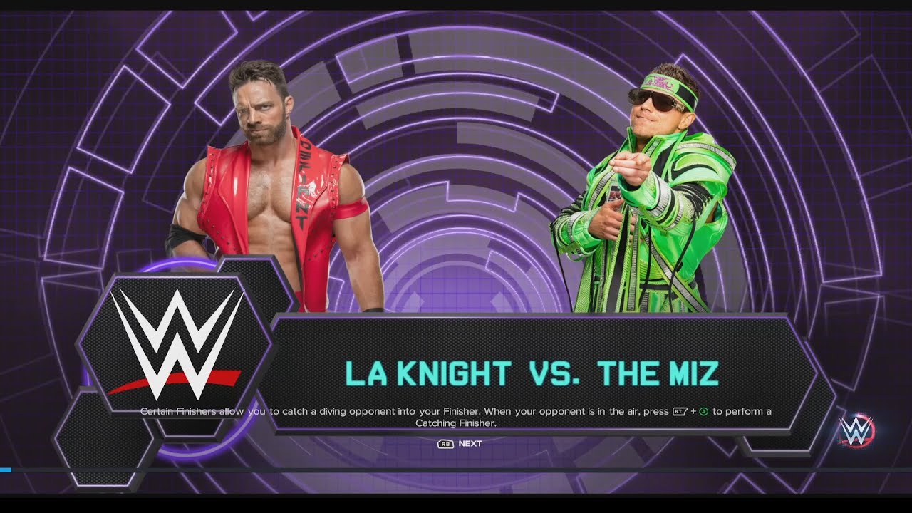 WWE 2K23 -  LA Knight vs. The Miz - Payback (2023)