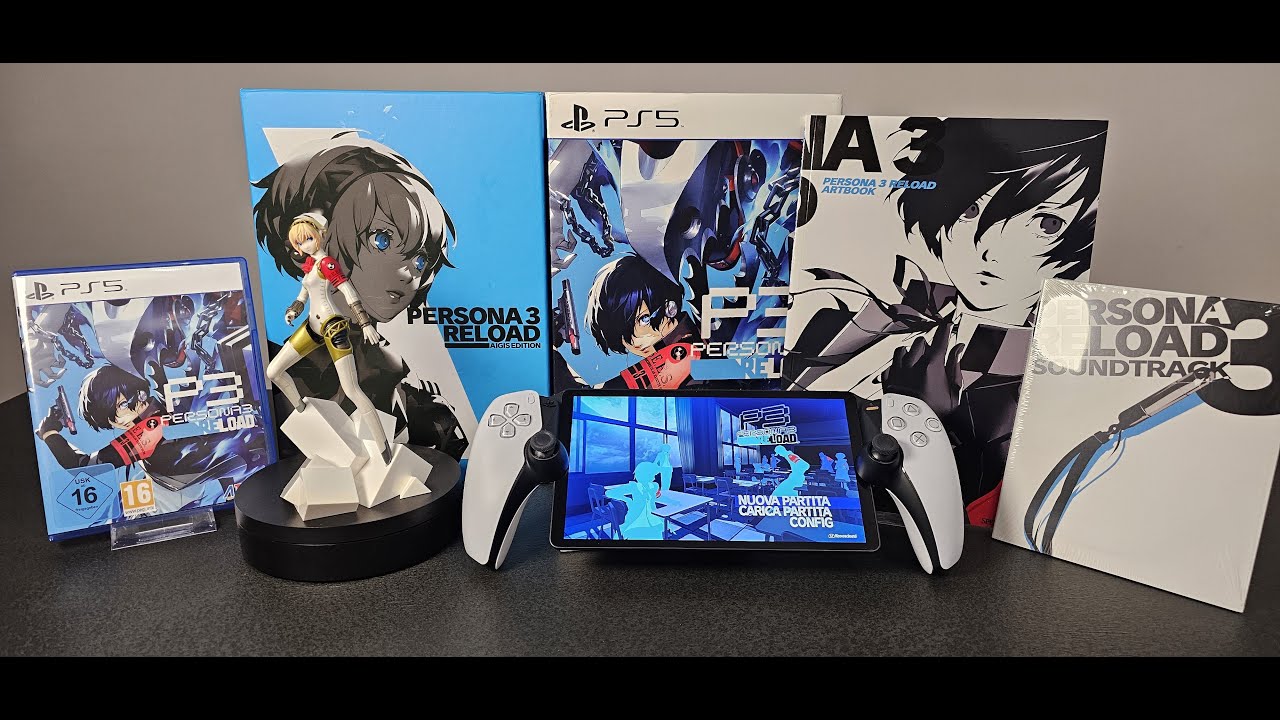 Persona 3 Reload Aegis edition (PS5) unboxing