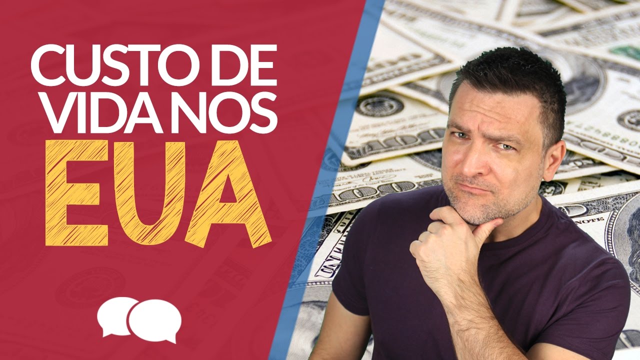 CUSTO DE VIDA NOS EUA - Moradia, Saúde, Comida, Roupas e Transporte
