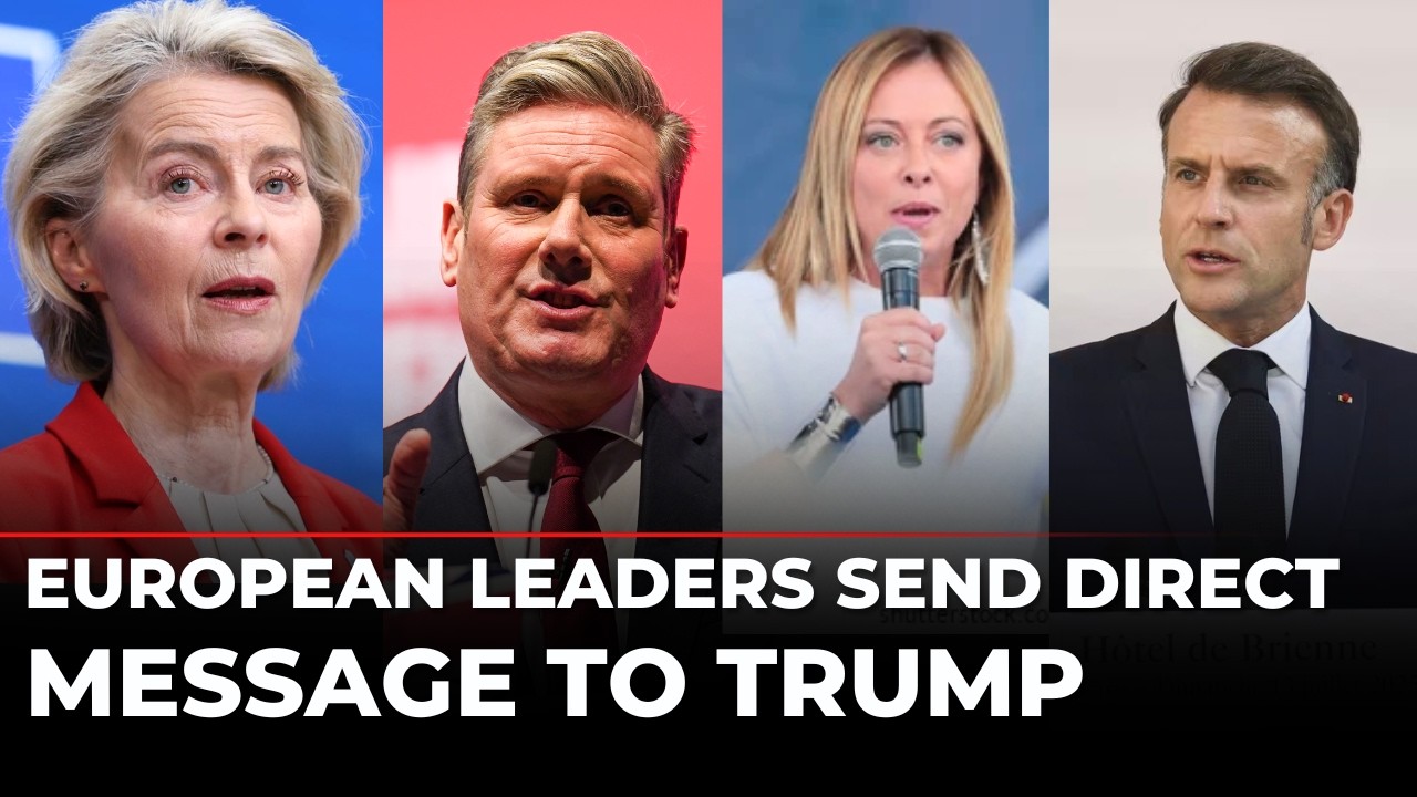 Europe News LIVE: EU Leaders Confront Trump on Iran Conflict|Macron, Meloni, Starmer, EU Chief Unite