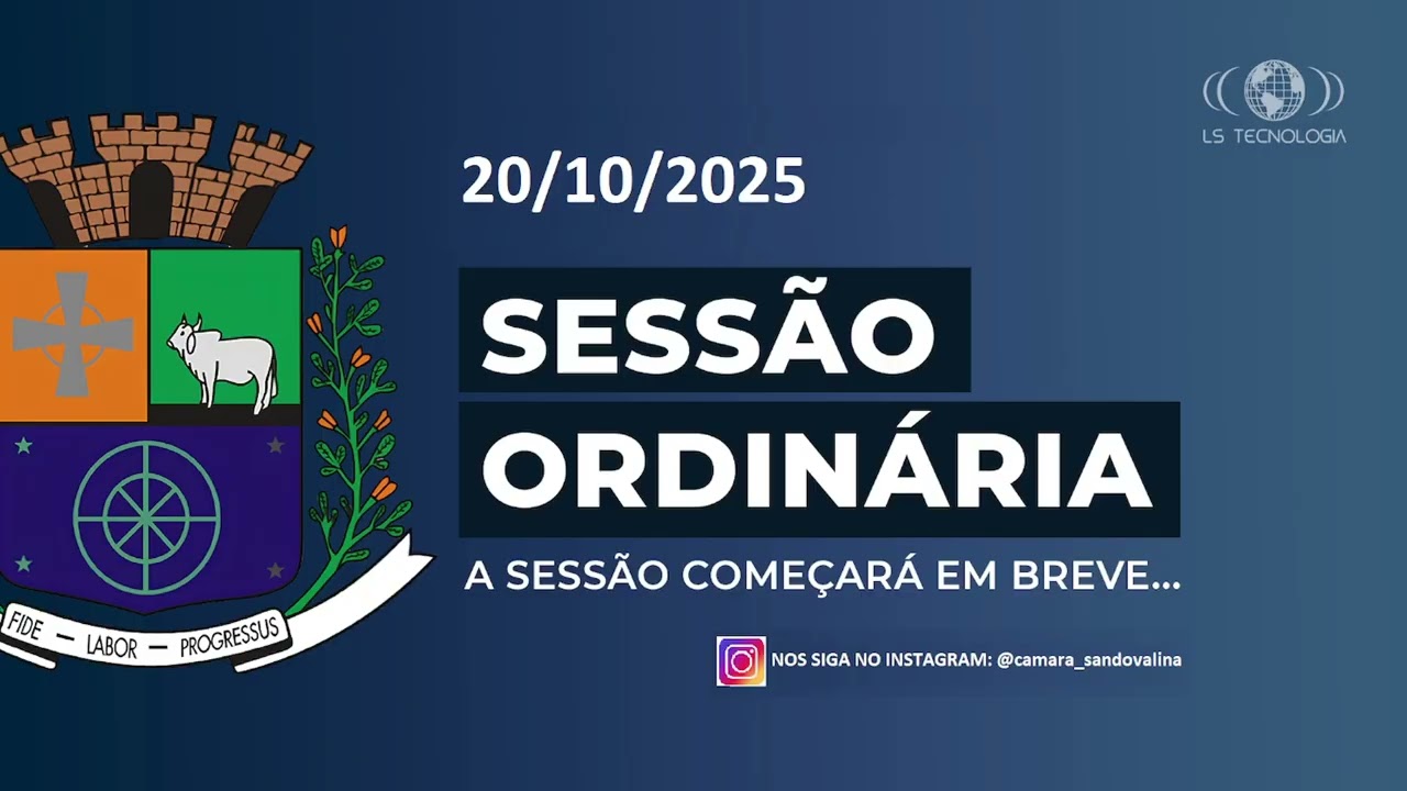 16º Sessão Ordinária de 20 de outubro de 2025