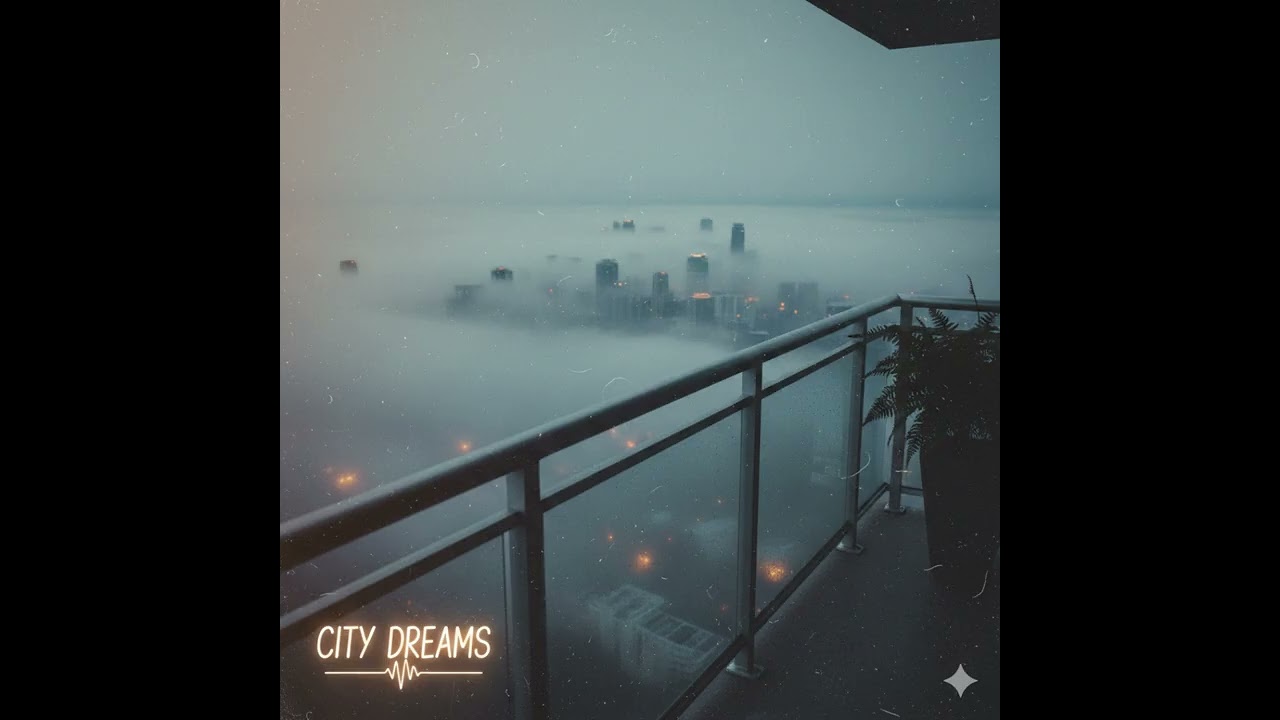 Cozy Lofi Jukebox - Foggy City Lofi — Dreamy Piano & Flute Ambience  #lofimusic #chill #beatstostudy