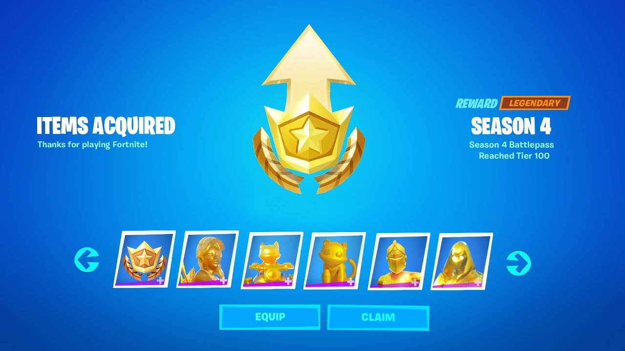 Fortnite All Boss Rewards in One Game