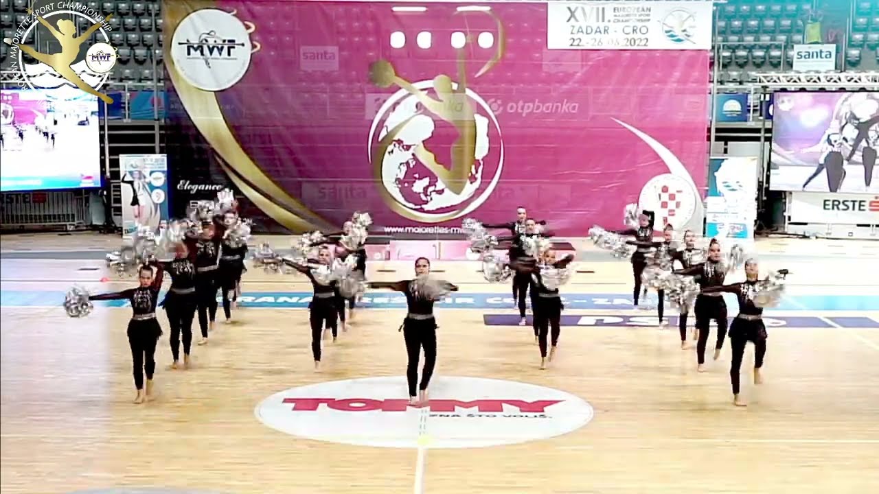 MWF/XVII. EUROPEAN MAJORETTE SPORT CHAMPIONSHIP/ZADAR-CRO,22.-26.06.2022.