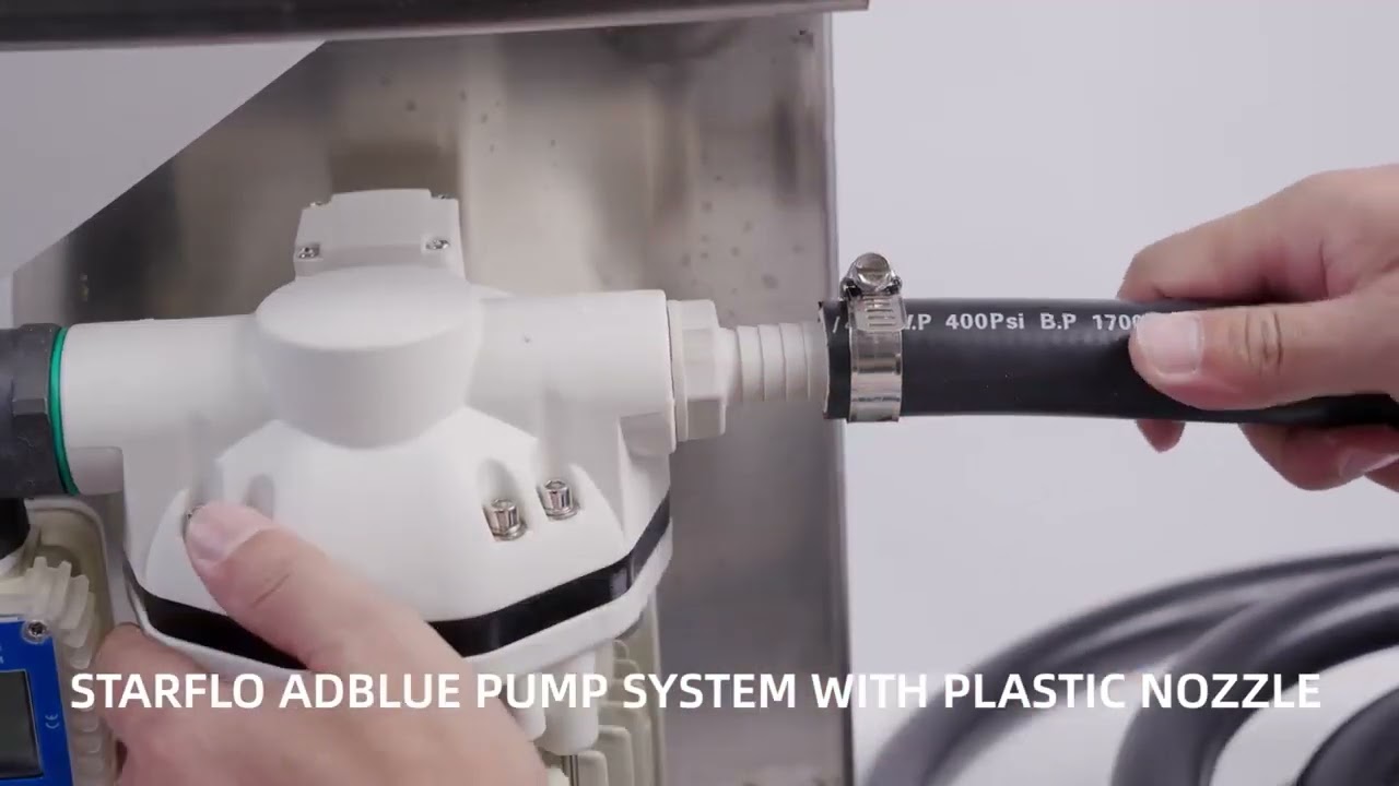 STARFLO HV 40M adblue pump system with manual  plastic nozzle
