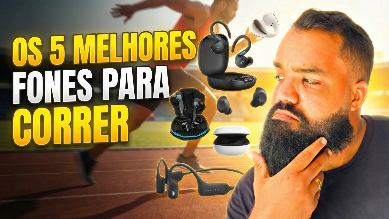 Não Compre Fone para Correr Antes de Ver Isso! (O nº 1 me Surpreendeu)
