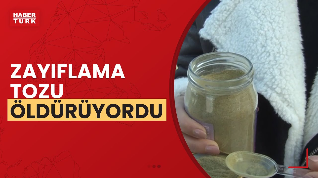 Zayıflama tozu tehlikesi