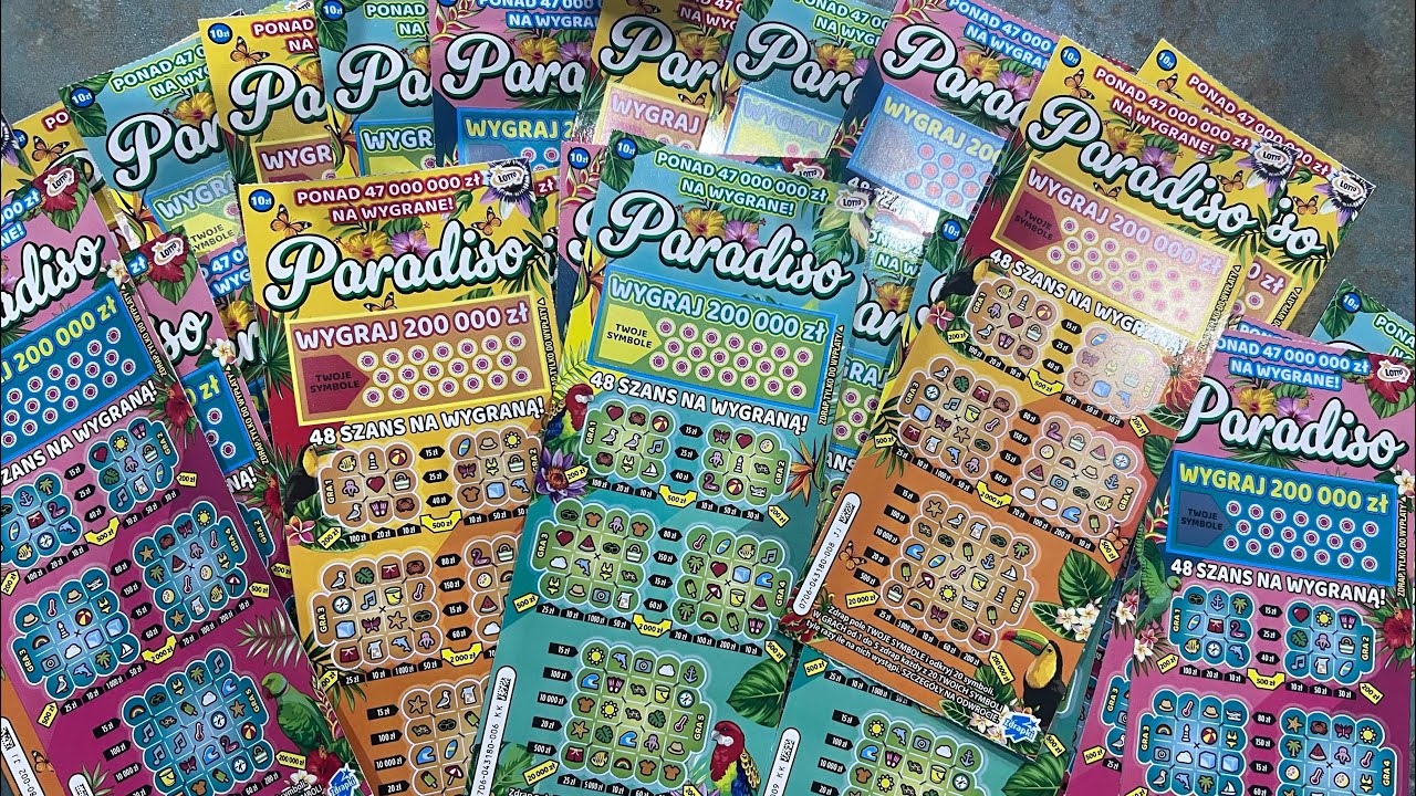 Zdrapki Lotto #82 Cała paczka Paradiso 🍀🌸 cz. 3